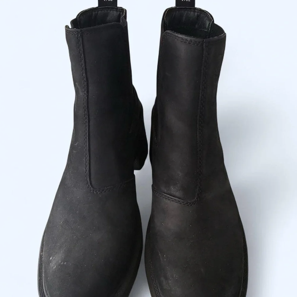 Sorel Hi-Line Black Chelsea Platform Boots - Women